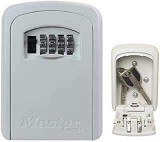 MASTER LOCK Sejf na klucze [biały] [Medium] [uchwyt ścienny] - 5401EURD - sejf na klucze