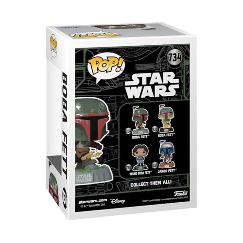 Funko Pop! Star Wars: FL - Boba Fett with Rockets - Figurine en Vinyle à Collectionner - Idée de Cadeau - Produits Officiels - Jouets pour Les Enfants et Adultes - Movies Fans