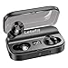 Wireless Earbuds, Letsfit Bluetooth 5.0 Headphones Up to 80H Playtime with Wireless Charging Case, Deep Bass Stereo IPX6 Waterproof Earphones in-Ear Built-in Mic for Sports