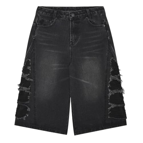 Men's Distressed Denim Jeans Casual Slim Fit Washed Ripped Relaxed Baggy Fashion Tapered Stretch Comfortable2