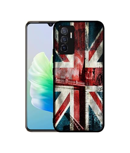 Image of Music Men Design Premium 2D Printed Metal Back Case Cover for Vivo V23E 5G / Y75 4G