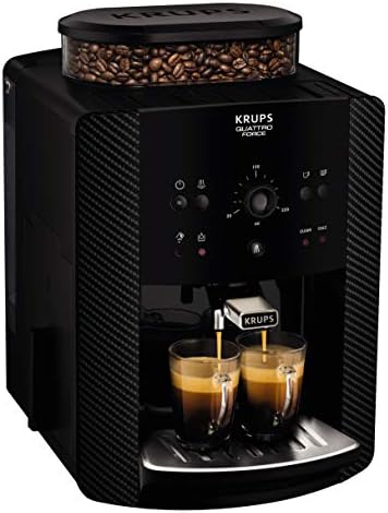 KRUPS Arabica Digital EA817840 Automatic Coffee Machine, Bean to Cup, Espresso, Cappuccino, 1.7 liters, Silver