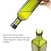 AOZITA [2 PACK] 8 oz Glass Olive Oil Dispenser Bottle Set - 250ml Dark Green Oil & Vinegar Cruet Bottle with Pourers, Funnel and Labels - Olive Oil Carafe Decanter for Kitchen