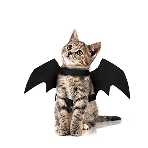 Cat Halloween Costumes Pet Dog Cat Bat Wings Costume Dog Bat Costume Pet Apparel For Cats Small Dog Halloween Costumes Pedomus #TOP2