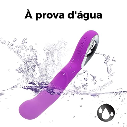 Vibradores Vara Estimulador 10 Modos de Vibrações Ponto G Clitóris Mamilo Massageador Brinquedos Sex