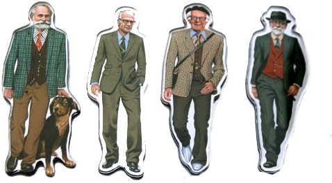 Set of 4 Famous Psychologist Magnets
