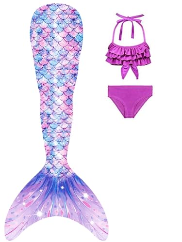 Superband Marmad Bathing Suit for Girls Tail Bikini Suit Summer