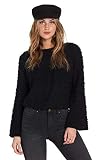Billabong Women's Off The Beat Sweater, Black, S