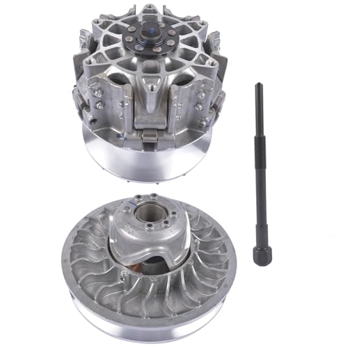 Car Clutch, 195HP Primary & Secondary Clutch Replacement for Can-Am Maverick X3 Turbo/R (2017-2021) | Fits DS MAX/XMR/XRC #420280461 420280725 420280595 42028059 Mixizap
