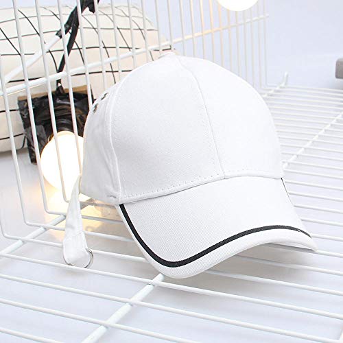 Casquette de baseball brodée et réglable pour homme et femme protection solaire