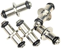 Best divers Swivel für Schneebesen (5 Stück), Taucherzubehör Unisex Erwachsene, Grau,