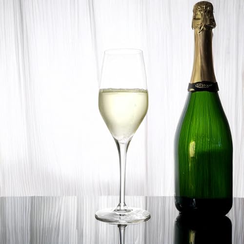 Foto von Stölzle Lausitz Champagner Gläser Exquisit 6er-Set 265ml – Eleganter Champagnerkelch ideal für Sekt & Prosecco – Hochwertige Kristall Sektgläser aus deutscher Herstellung – Spülmaschinen- & Stoßfest
