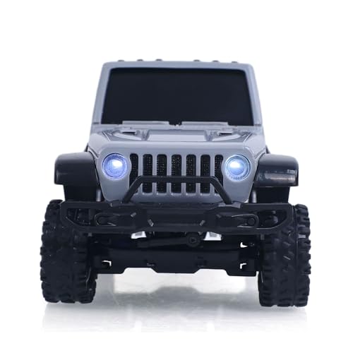 Image of RTR 1 /36 Radio Control Crawler 3601A 4X4 RC Off Road Car Model Light System Battery Mini Vehicle Model Gift Collection Hobby Grade Model for 14+ Ages