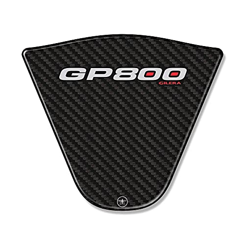 labelbike - 3D adhesive Resin gel Central Footboard Protection for Scooter compatible with GILERA GP800