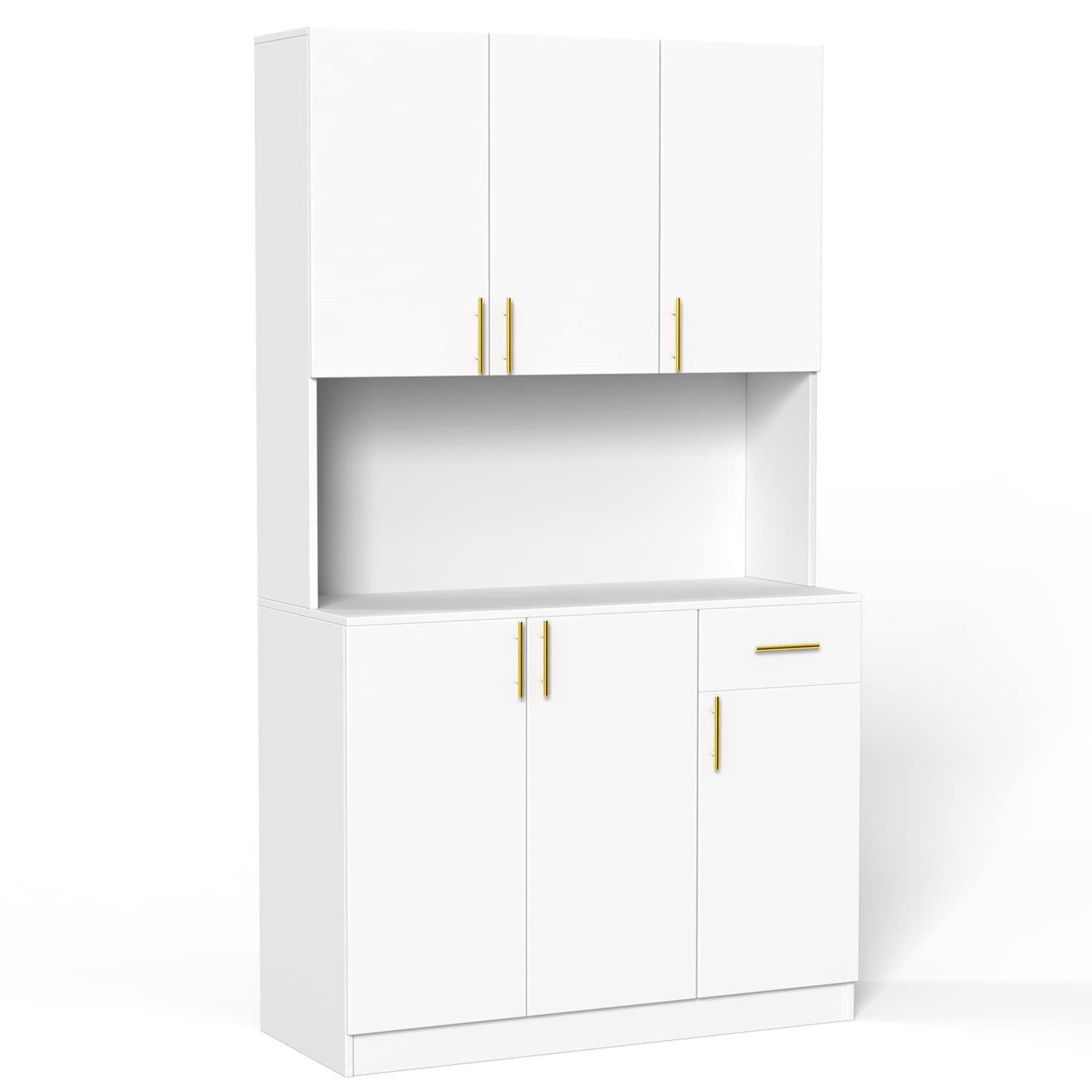 Buy Kitchen Pantry 72" Kitchen Pantry Storage Freestanding Kitchen Cupboard