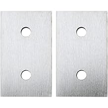 SuperHandy Compact Wood Chipper Replacement Blades - Fits GUO067 & GUO074 Landworks Compact Wood Chipper Blades Only - 2 Pack Cr12Mov Steel Blades