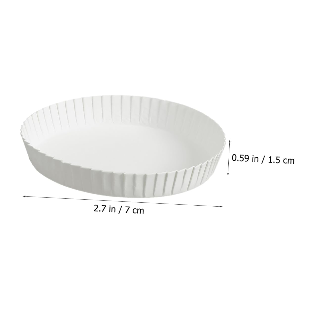 HAPINARY 150pcs Paper Cup Lids Stackable Paper Drink Cup Covers for Bars Restaurants