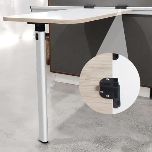 Abnehmbares Tischbein und Gleitschiene für Wohnmobil Yacht, 73cm/28 Zoll Zusammenklappbare Beine, 100cm/38 Zoll führungsschienen, Stabiles, Abnehmbares Tischbein, Wohnmobil Tischsockelhalterung