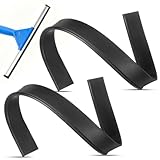 Installation Simple Et Rapide: Les bandes de remplacement s’adaptent facilement aux raclettes standards, leur pose intuitive permet un remplacement rapide pour un nettoyage sans effort et efficace des surfaces vitrées