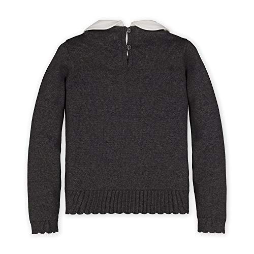 Image of Hope & Henry Girls Cable Front Pullover Sweater