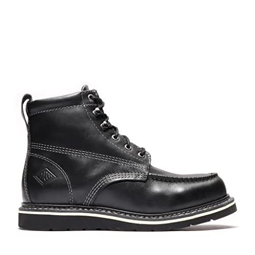 Image of Bonanza Boots FRONTIER PLUS 6 inch Men's Moc Toe Work Boot - Built For Tough Jobs