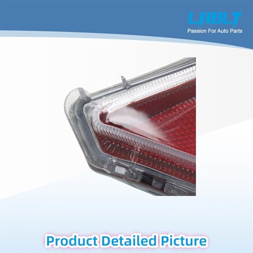 Image of LABLT Right Side Rear Bumper Reflector Light Stop Lamp Replacement for RAV4 2016 2017 2018 814800R040 TO2883107 814900R040 TO2882107