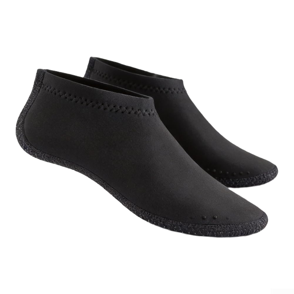 EasyByMall Chaussettes de yoga en néoprène de 3 mm pour homme conçues pour minimiser la perte de chaleur pendant la natation, la plongée et le surf