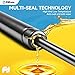 10 inch 35lb/156N Gas Struts Shocks Lift Support Fit for Tool Box Rv Cabinet Door Storage Lid Toy Cover Camper Shell ATC LEER Truck Topper Cap Door, Set of 2 by FilFom