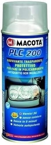 MACOTA PLC 200 RINNOVA FANALI RAVVIVANTE PER FARI PROTETTIVO VERNICE SPRAY 400ML