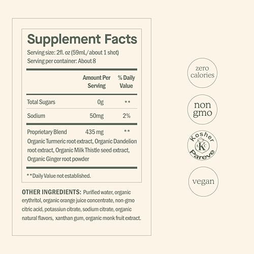 image for DOSE for Your Liver Cleanse Detox & Repair, Made with Organic Milk Thi