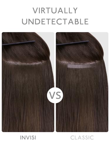Image of WENNALIFE Invisi Edge 8cm Tape in Hair Extensions Human Hair