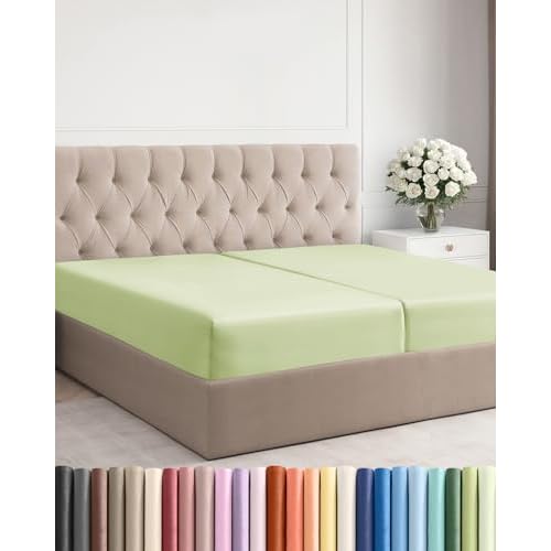 Twin Fitted Sheet - Single Fitted Sheet Only - 8-16" Deep Pockets - White