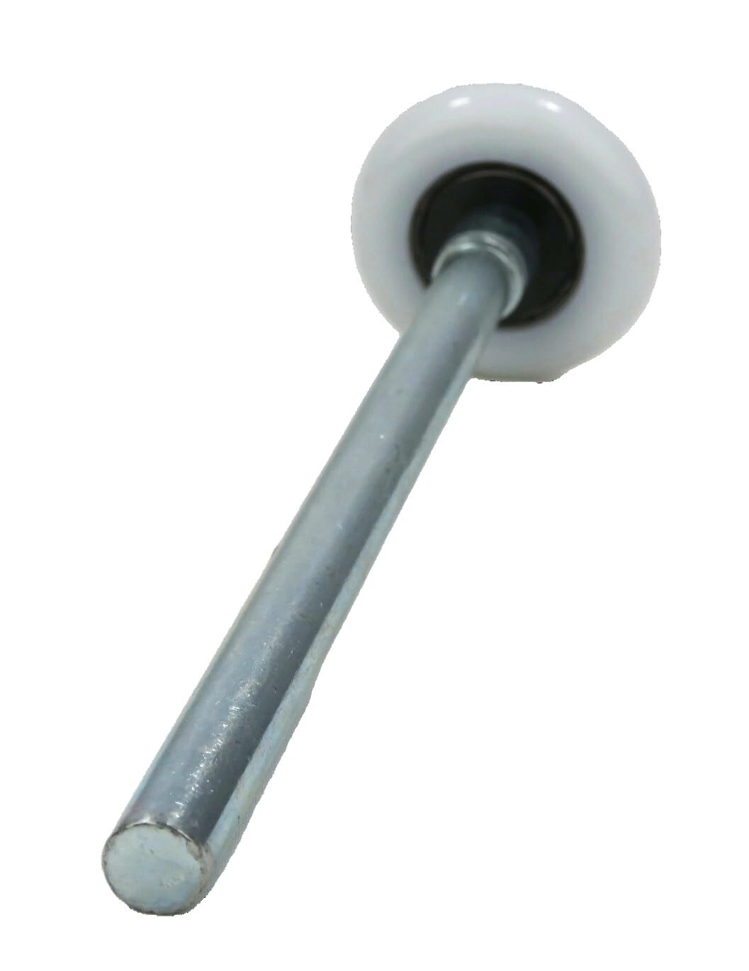 Ruedas de nailon para puerta de garaje de 5 cm con eje de 18 cm y rodamientos de bolas sellados por la tienda de ropa.