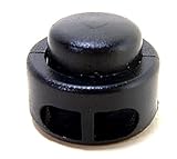 FMS Double Hole Kettle Drum Cord Lock Plastic Spring Stop Toggle Stoppers