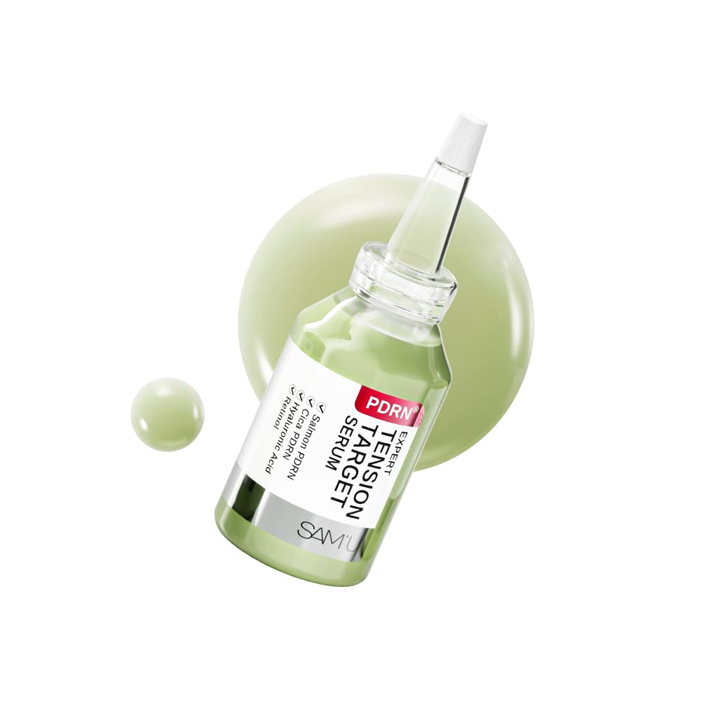 SAM'U PDRN Expert Tension Target Serum - PDRN Salmon DNA retinol serum with Collagen & Peptides for skin firming & elasticity, Korean Skin Care