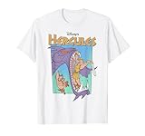 Disney Hercules Hydra Battle Retro Classic Movie Poster T-Shirt