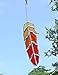 Phoenix Fire - Handmade Red and Orange Feather Stained Glass Sun Catcher