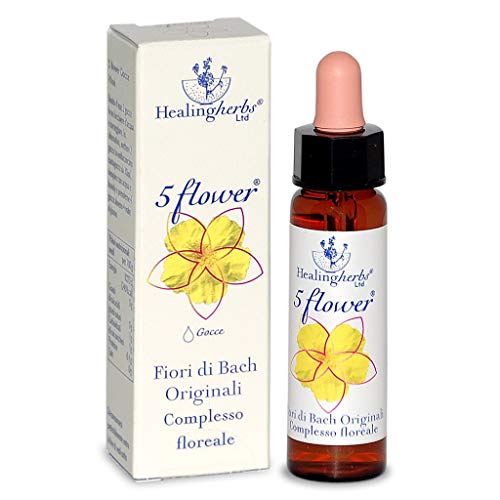 Healing Herbs  Five Flowers 10 ml  Flores de Bach originales  5 flores  Complejo floral
