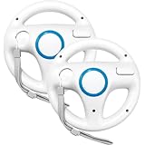 LUAMY マリオカートレーシングステアリングホイール リストストラップ付き Wiiリモートコントローラー用 2個パック WSW-0222