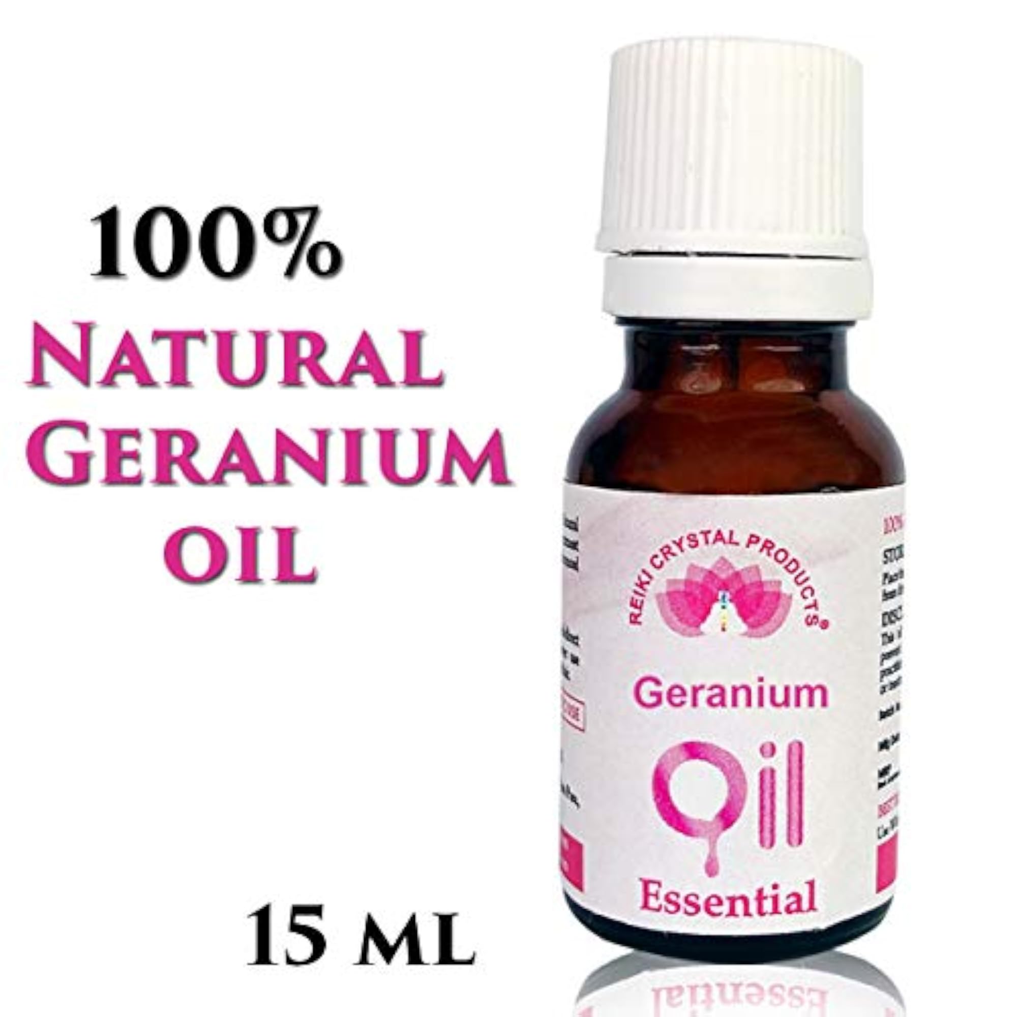 Geranium Essential Oil, 15 ml, Aroma Therapy