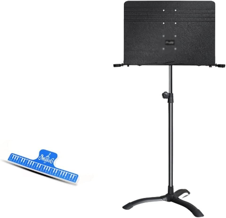 Sheet Music Stands Music Stand Portable Adjustable Sheet Music Stand with Sheet Music Clip Home Score Stand (Color : Style 2)