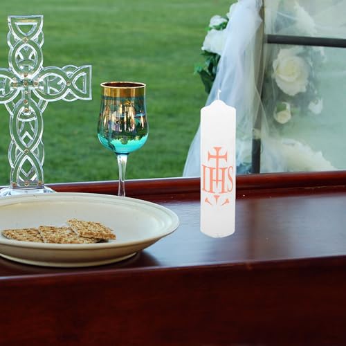 Vela de Oración Católica de Cera sin Humo para Ceremonias Religiosas 7
