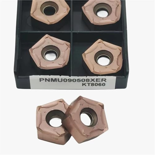 10 piezas insertos fresas CNC PNMU090508 doble cara 66 grados miniatura 2