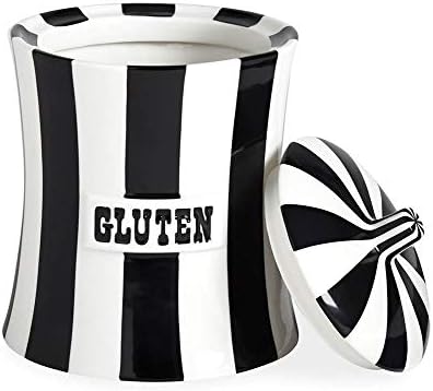 Jonathan Adler - Canister - Gluten - Black & White