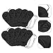 Healvian 10pcs Eye Masks Comfortable Travel Blindfolds for Sleeping Soft Eye Covers for Naps Blackout Shades to Relieve Fatigue and Sleep Quality