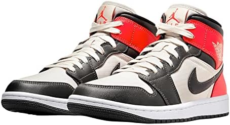 Jordan 1 Mid SE Women's Black Red Beige DQ6078-100 (DQ6078-100, Numeric_8_Point_5) | Image 2