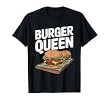 Burger Queen, Cheeseburger Burger Lover Fast Food Hamburger T-Shirt