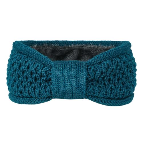 Winter Knit Headbands for Women Crochet Turban Knitted Ear Warm Fashion Head Wrap Solid Color Trendy Headwraps