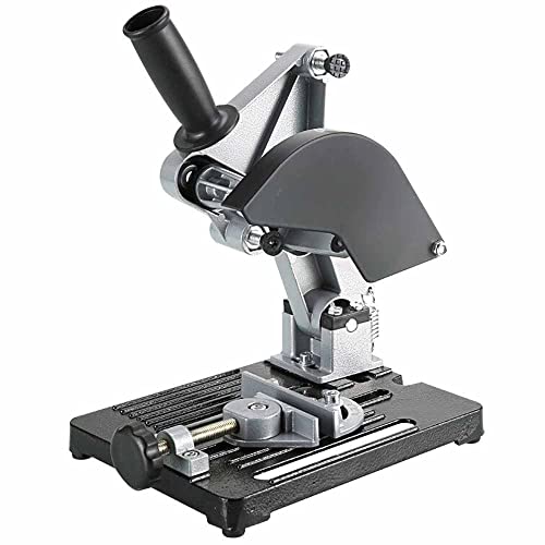 Image of MLD 100-125 Angle Grinder Stand Angle Grinder Bracket Holder Support DIY Cutting Stand Power Tools Accessories (Material : Cast Iron Base, Type : Angle Grinder Stand, Compatible : 100mm /125mm)