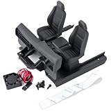 QUE-T Plastic RC Car Shell Interior Decoration for 1:18 TRX4-M K10 RC Crawler Car